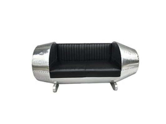 Aluminium Sofa Ledersofa Möbel Flugzeug Düse Antrieb Luxus Möbel Jack Union Neu