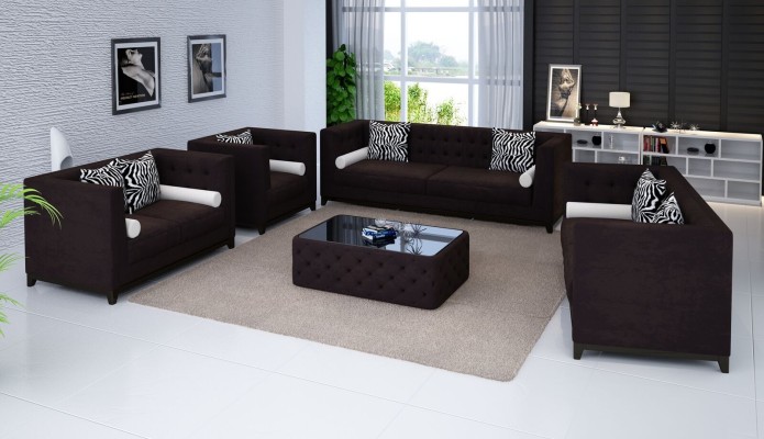 Sofagarnitur Garnituren Set Design Sofas Polster Couchen Leder 3 2 Sitzer