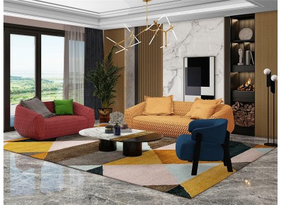 Комфортабельная гарнитура мягкой мебели для создания уютной атмосферы в вашей гостиной