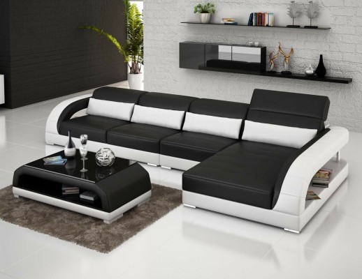 Exclusive Wohnzimmer Couch Poster Garnitur L Form Couchen Sofa