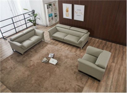 Sofagarnitur Ledersofa Sofa Couchen Sitzer Set Sofa Polster Couch 3tlg Sessel