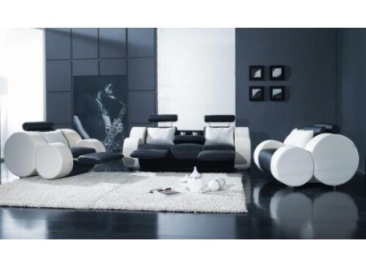 Комплект мягкой мебели с высококачественным дизайном для элегантной гостиной