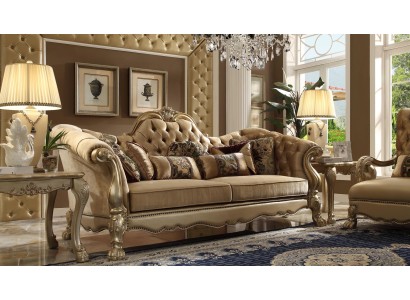 Klassischer 3 Sitzer Couch Sofa Couch Polster Sofas Couchen Deko Barock