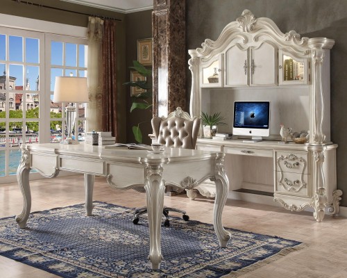 Office Set Furnishings Desk Table + Executive Chair Armchair Baroque Rococo