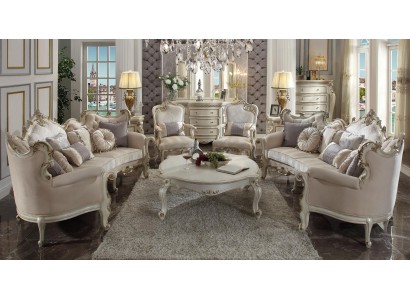 Sofagarnitur 4tlg. Sofa Set Design Couchen Polster Couch Barock Rokoko