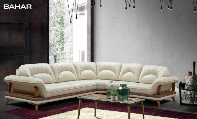 Design Stoff Ecksofa L-Form Sofa Design Polster Klassisch Eckgarnitur