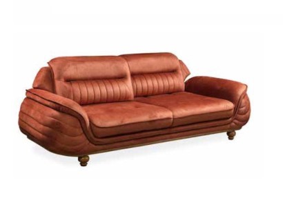 Sofa 3 Sitzer Möbel Stoff Dreisitzer Sofas Wohnzimmer Klassisches Stil