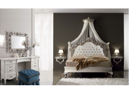 Изумительный спальный гарнитур честерфилд с двумя ночными столиками