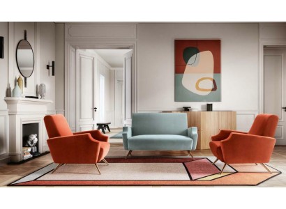 Великолепный диванный гарнитур 2+1+1 для гостиной в стиле модерн
