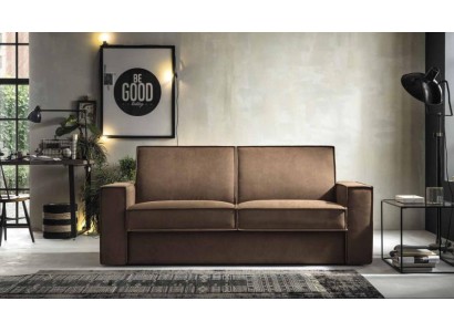Элегантный двухместный диван-кровать в современном дизайне