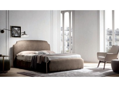 Бесподобная стильная двуспальная кровать в современном дизайне
