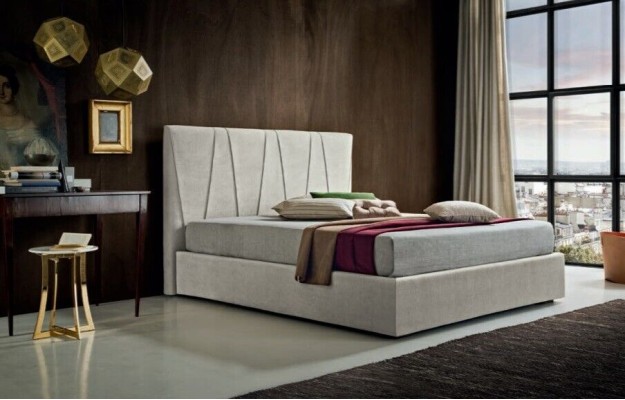 Luxury Hotel Beds Sleep Room Textile 140x200cm Bed Upholstery Design Italy