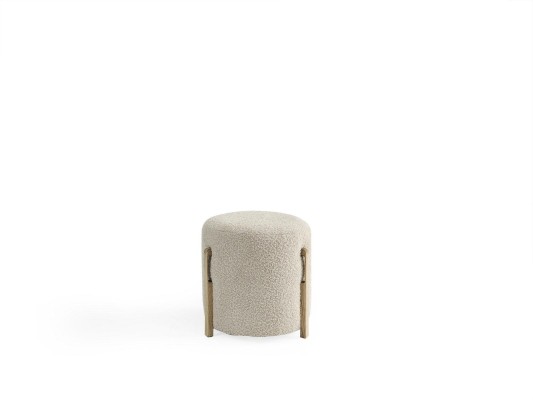 Hocker Rund Pouf Fußhocker Hocker Polsterhocker Sitzhocker Hocker 