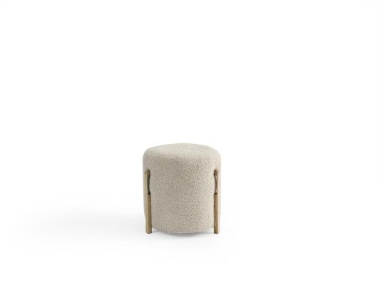 Hocker Rund Pouf Fußhocker Hocker Polsterhocker Sitzhocker Hocker 