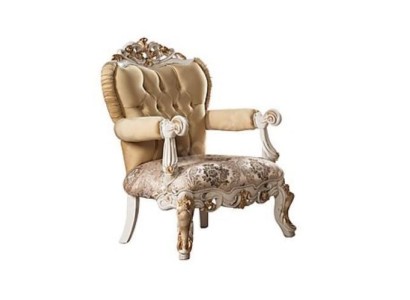 Великолепное классическое кресло - трон для гостиной в стиле барокко рококо