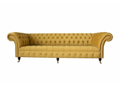 Изумительный 4-х местный диван честерфилд в английском дизайне