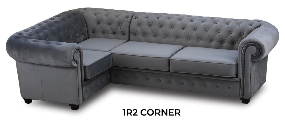 Chesterfield Sofa Couch Upholstery Furniture Corner suite Sofas Couches Fabric Textile