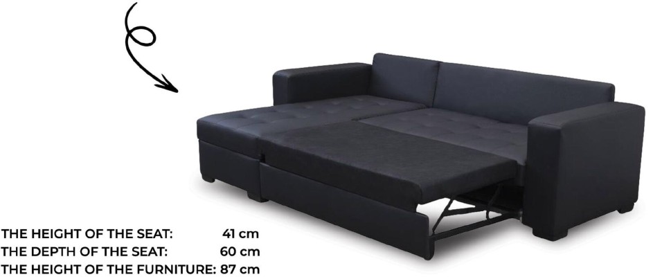 L-Form Ecksofa Luxusmöbel Bequemes Sofa Design Moderne Eckcouch Möbel