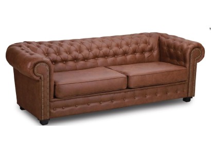 Роскошный стильный 2-х местный диван честерфилд с функцией кровати