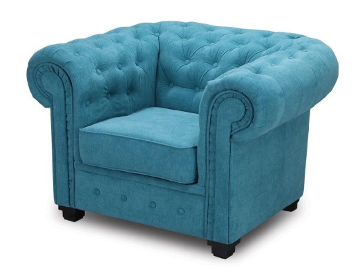 Sessel Luxus Bequemer Sessel Italienischer Stil Wohnzimmer Chesterfield