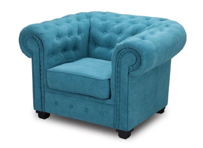 Sessel Luxus Bequemer Sessel Italienischer Stil Wohnzimmer Chesterfield