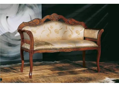 Classic Baroque Bench seat Upholstered Bench Benches Luxury Two-seater Furniture