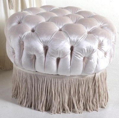 Club Stool Living room Furniture Chair Upholstered Design Classic Living room Italy