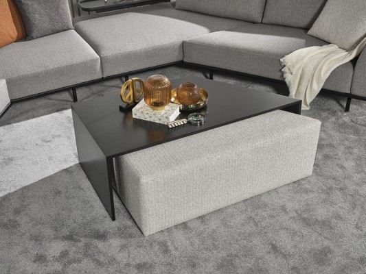 Couchtisch Wohnzimmer Möbel Luxus Material Holz Modern Neu Design grau