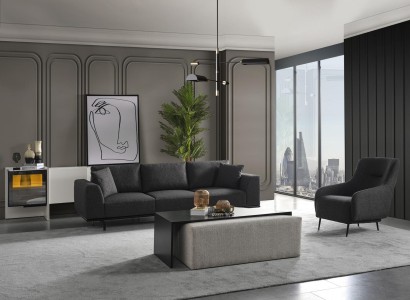 Wohnzimmer Sofagarnitur 41 Sitzer Couch Polster Luxus möbel 3tlg. Couch