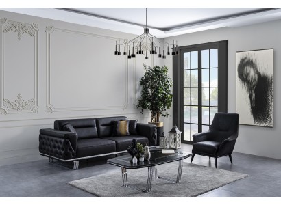 Wohnzimmer Sofagarnitur 41 Sitzer Set Design Sofas Polster Kunstleder