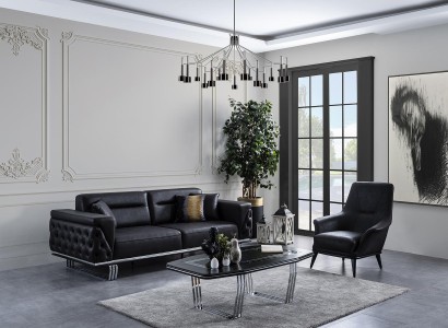 Wohnzimmer Sofagarnitur 41 Sitzer Set Design Sofas Polster Kunstleder