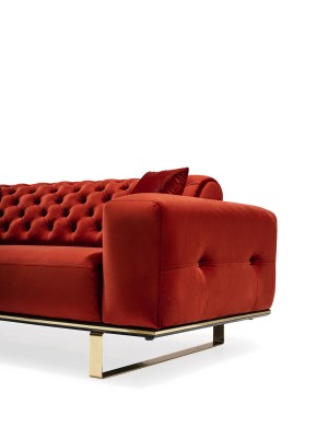 Moderne Chesterfield Couch Praxis Möbel Hotel Einrichtung Luxus Sofa