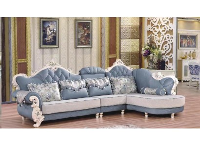 Eckcouchen Stoff Wohnlandschaft Ecksofa L Form Sofa Eckgarnitur