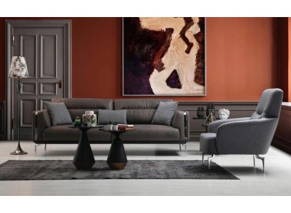 Изумительный комплект мебели диван и кресло для гостиной