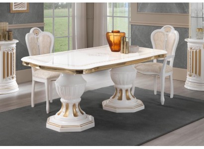 Невероятный обеденный стол в роскошном исполнении из высококачественных материалов