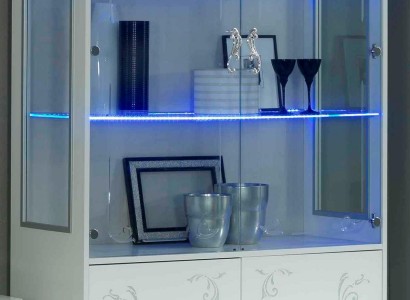 Vitrine Schrank Vitrinen Wohnzimmer Schau Schränke Design Neu