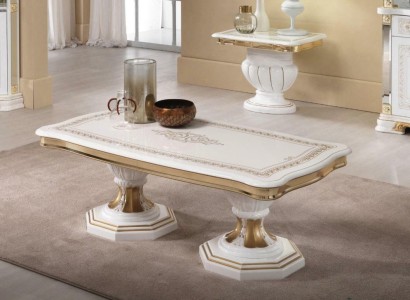 Luxury Living room Table Coffee table Design Tables Style Furniture Rectangular wooden table