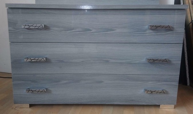 Design Chest of drawers 120*43 Luxury Wood Sideboard Chests of drawers Wardrobe Living room Cabinets