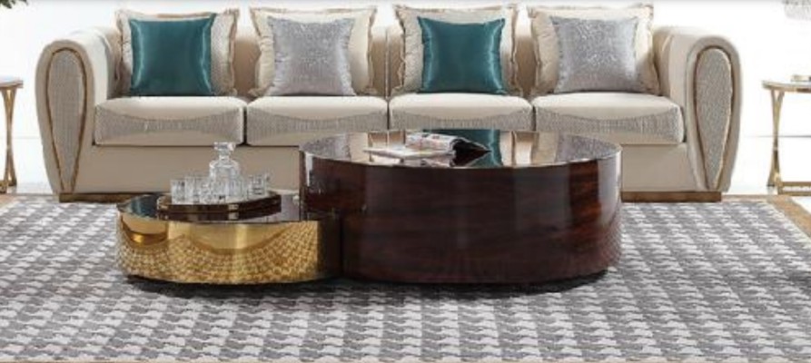 Coffee table Coffee table Side table Designer Table Tables Living room table 2 pieces.