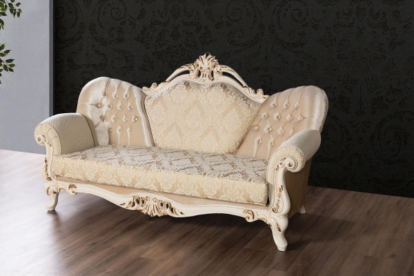 Dreisitzer Beige Couch Sofa Möbel Polster Einrichtung Couchen Sofas Neu