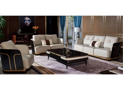 Sofagarnitur 321 Sitzer Set Design Sofa Polster Deko Couchen Couch Modern