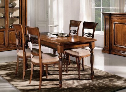 Wohnzimmer Set Tisch 4x Stühle Sitzgruppe Essgruppe Esszimmergarnitur Tischset