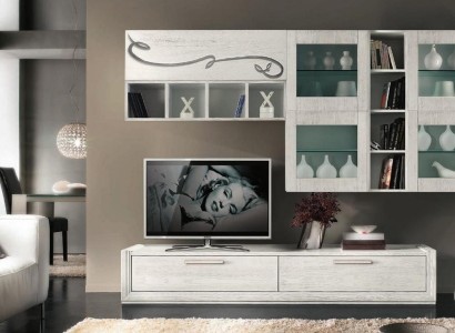 TV-cabinet Wall unit TV Wall extension wall Living room Furniture Living walls Wardrobe Shelf Luxury