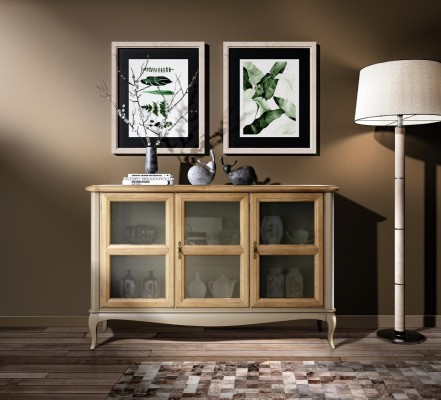 Kommode Sideboard Regal Schrank Regale Massiv Holz Möbel aus Italien Schränke