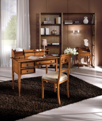 Secretary Desk Italian Style Furniture Furnishings Real wood Furniture Table