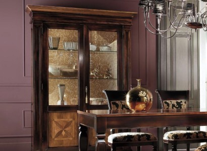 Solid wood sideboard Living room sideboard sideboard Vaccari cav giovanni showcases