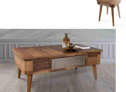 Wohnzimmertisch Holz Royal Beistell Modern Tische Couchtisch Tisch Beistelltisch