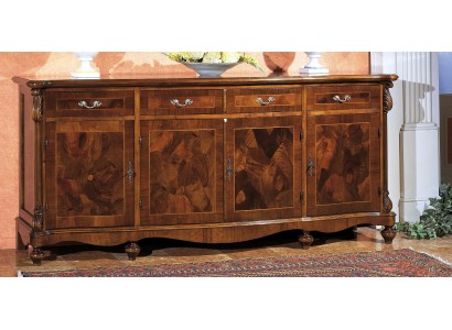 Kommode Klassischer Schrank Massivholz Möbel Italienische Einrichtung Sideboard