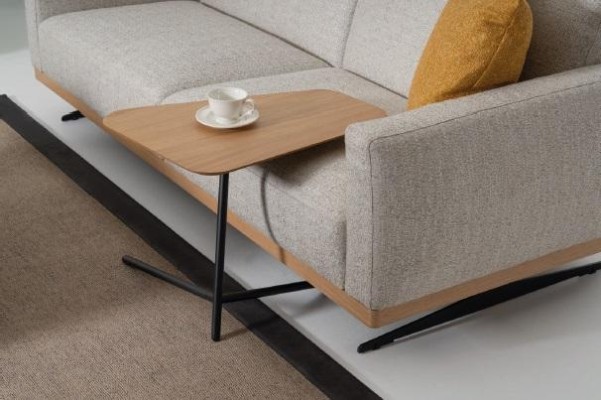 Wohnlandschaft Eckgarnitur L-form Couch Polster Stoff Ecksofa