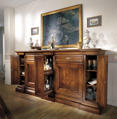 Möbel Italienische Einrichtung Sideboard Kommode Klassischer Schrank Massivholz